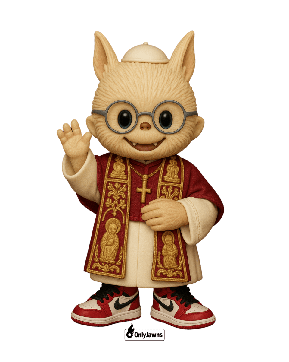 La Bu Pope - Original Jawns - White T-Shirt - T-Shirt - Jawns on Fire Sneakers & Shoes