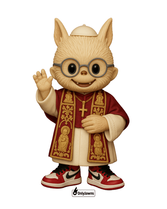 La Bu Pope - Original Jawns - White T-Shirt - T-Shirt - Jawns on Fire Sneakers & Shoes