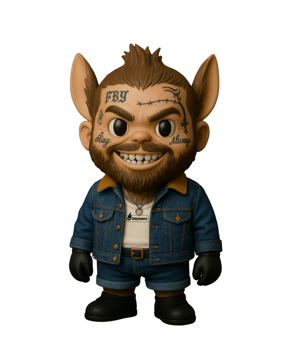 La Bu Post Malone - Original Jawns - White T-Shirt - T-Shirt - Jawns on Fire Sneakers & Shoes