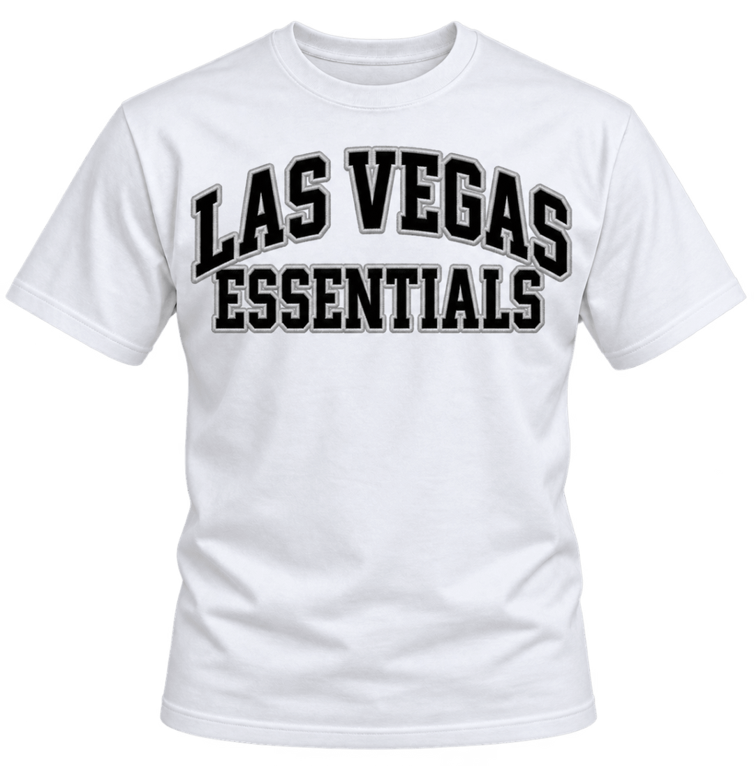 Las Vegas Essentials T-Shirt – White – Raiders | Jawns on Fire - T-Shirt - Jawns on Fire Sneakers &amp; Shoes