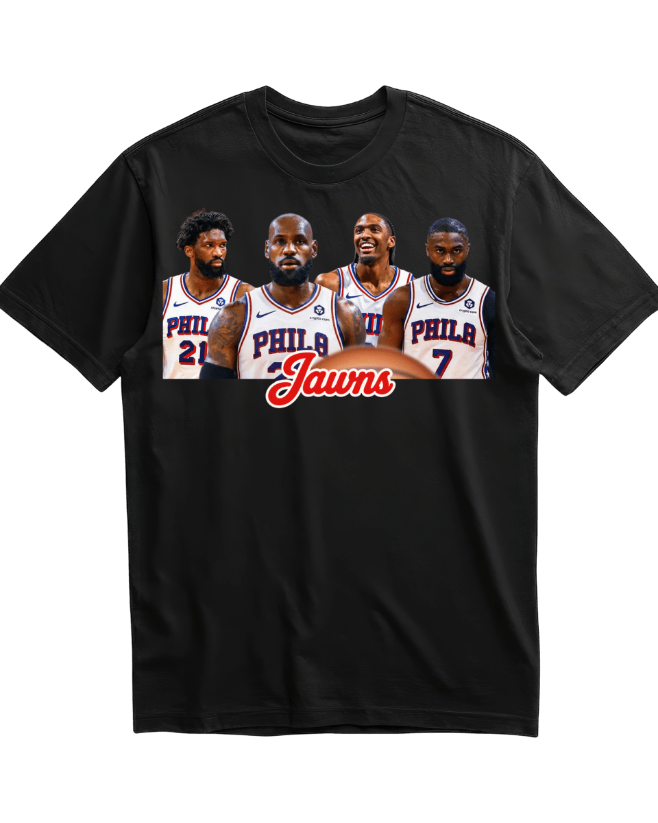 Lebron &amp; Squad - Only Jawns T-Shirt - T-Shirt - Jawns on Fire Sneakers &amp; Shoes