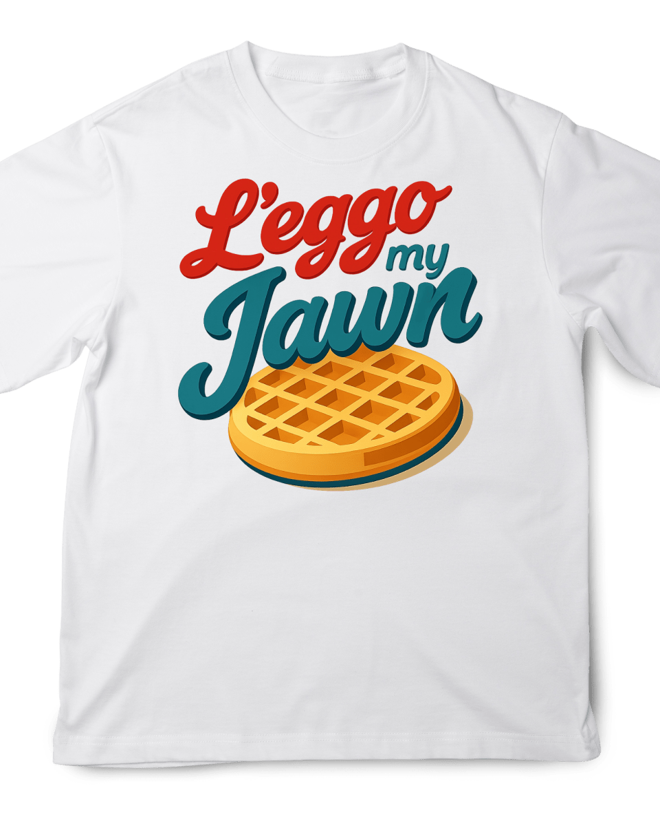 Leggo My Jawn - Original Jawns - White T-Shirt - T-Shirt - Jawns on Fire Sneakers & Shoes