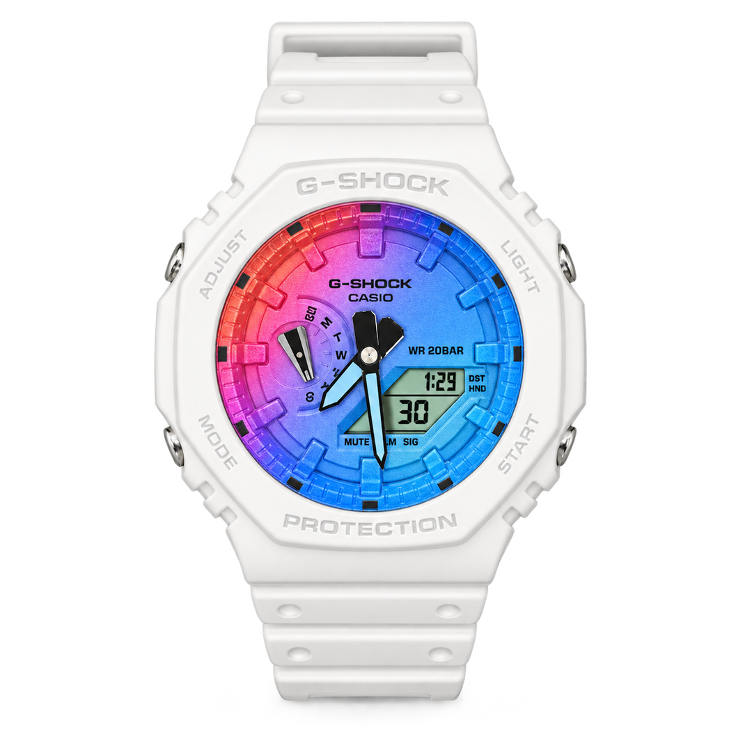 NOT G-Shock Multi Face White Band with Box