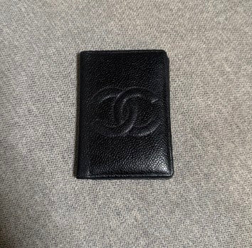 Chanel Caviar Leather Pocket Organizer Black