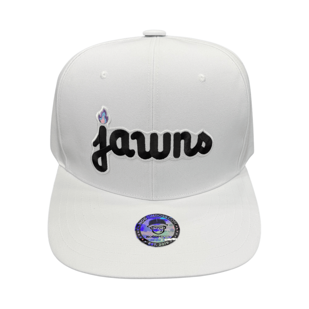 JAWNS Noggin Boss Custom BIG Hat WHITE
