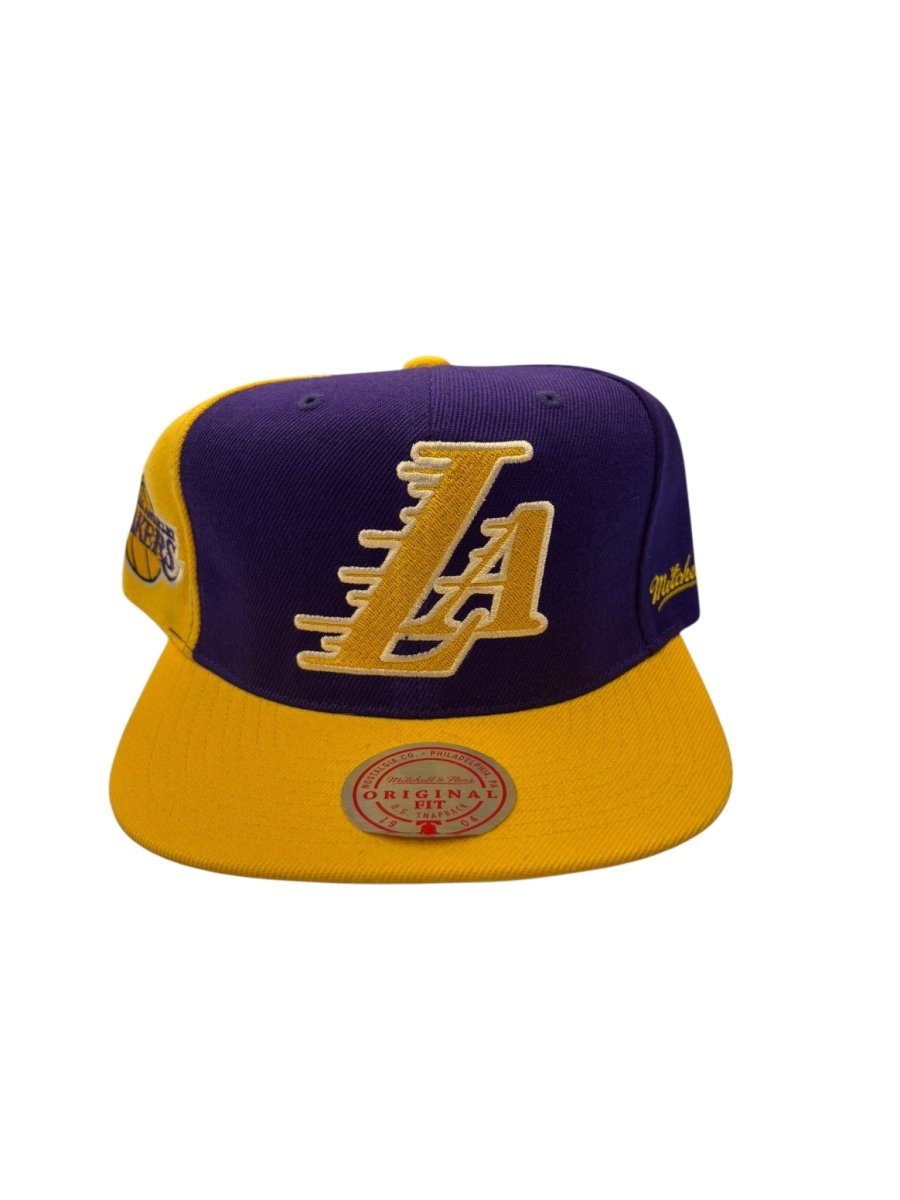 Los Angeles Lakers Purple Snapback Hat - Clothing Accessory - Jawns on Fire Sneakers &amp; Shoes