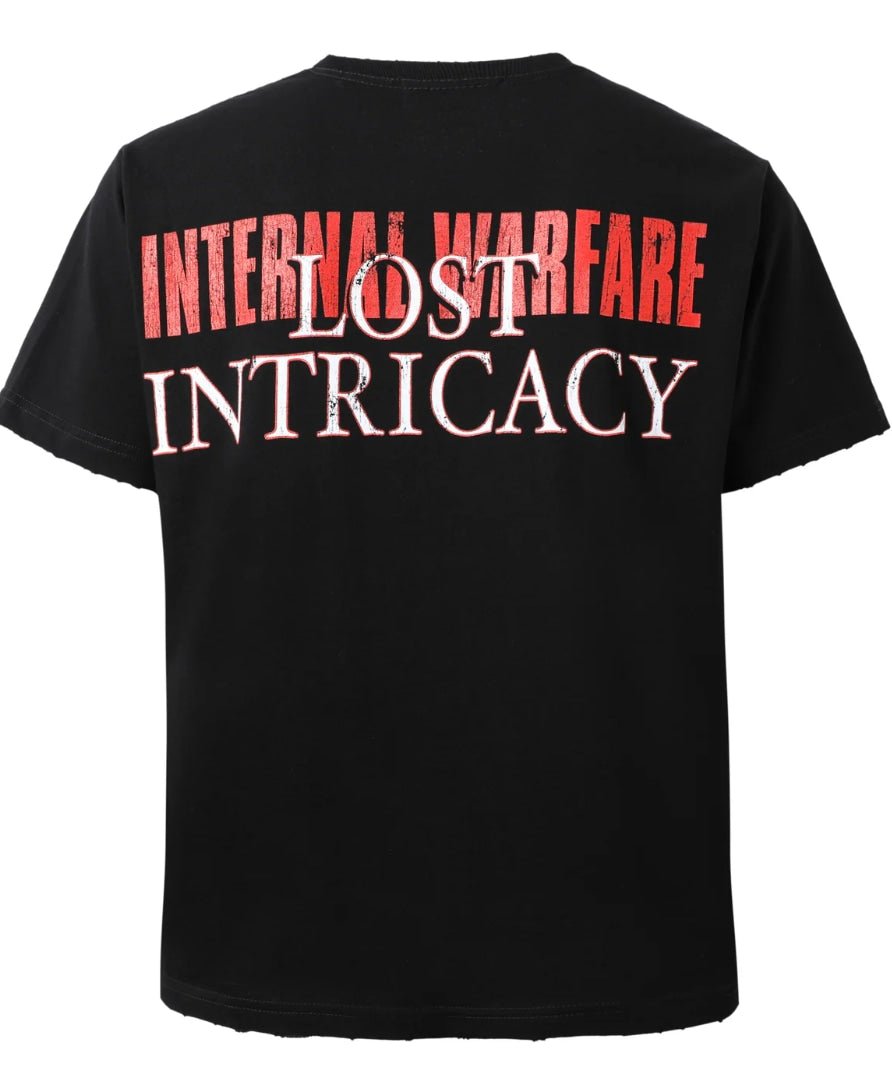 Lost Intricacy Black Front Page Mag T-Shirt - Clothing - Mens - Jawns on Fire Sneakers &amp; Shoes