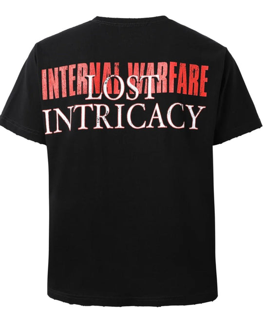 Lost Intricacy Black Front Page Mag T-Shirt - Clothing - Mens - Jawns on Fire Sneakers &amp; Shoes
