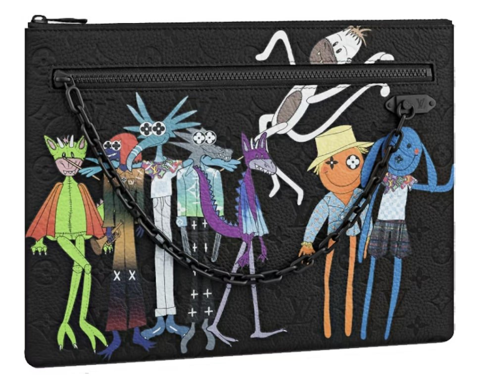 Louis Vuitton A4 Pouch - Handbags - Jawns on Fire Sneakers & Shoes