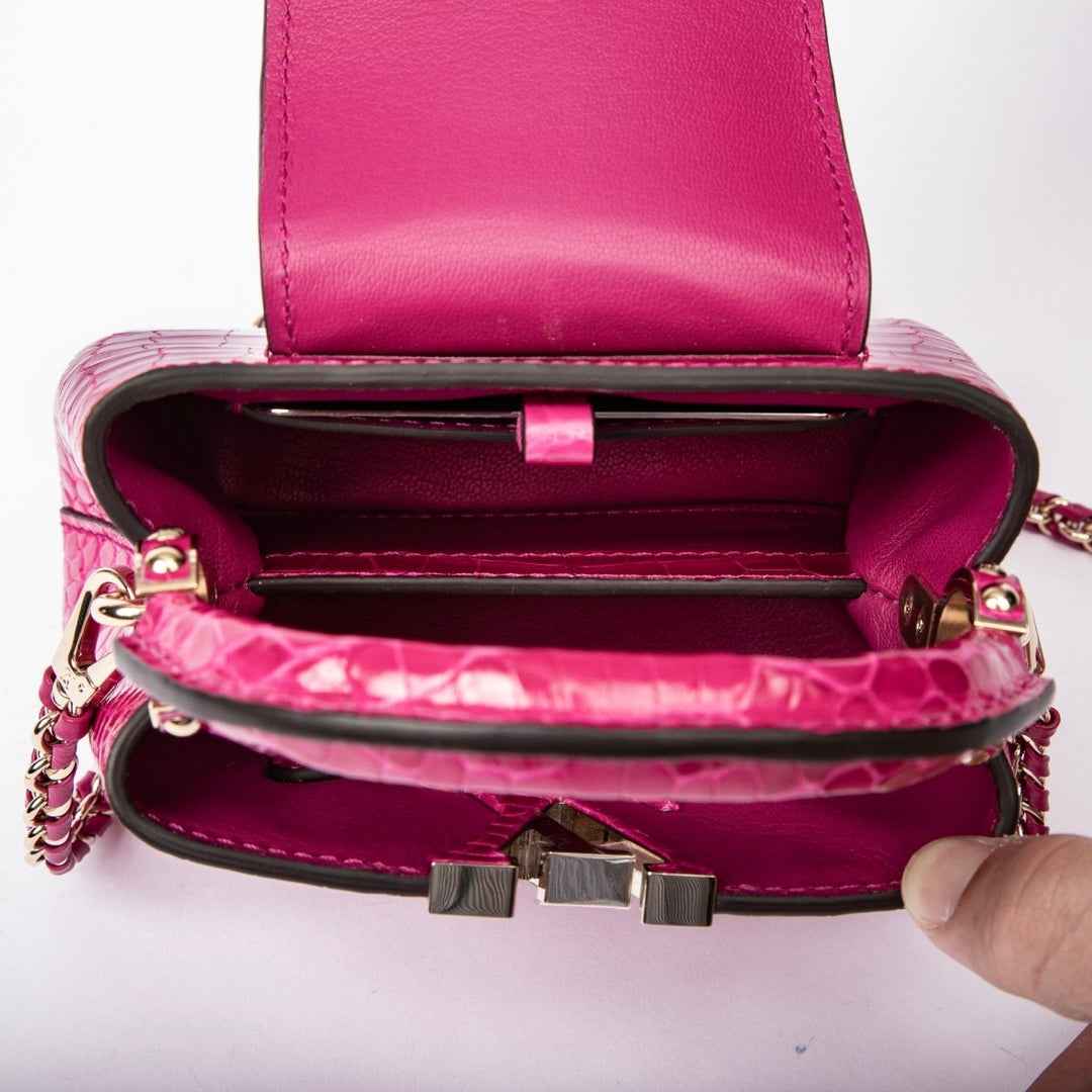 Louis Vuitton Alligator Capucines BB Fuchsia N81215 - Handbags - Jawns on Fire Sneakers &amp; Shoes