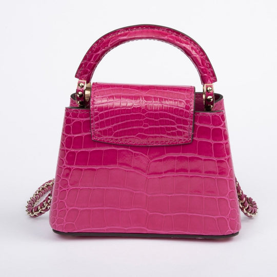 Louis Vuitton Alligator Capucines BB Fuchsia N81215 - Handbags - Jawns on Fire Sneakers &amp; Shoes
