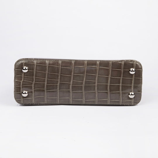 Louis Vuitton Alligator Capucines PM Gris Perle N94018 - Handbags - Jawns on Fire Sneakers &amp; Shoes