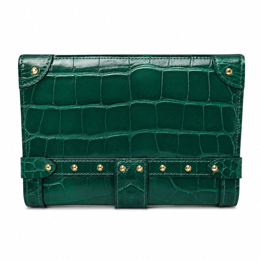 Louis Vuitton Alligator Trunk Chain Wallet Brilliant Green - Handbags - Jawns on Fire Sneakers & Shoes