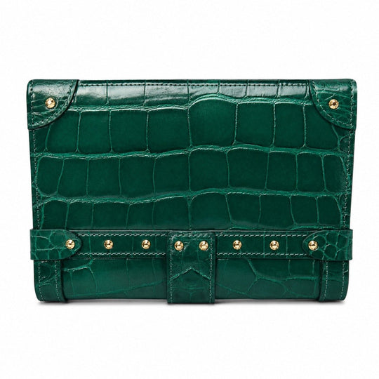 Louis Vuitton Alligator Trunk Chain Wallet Brilliant Green - Handbags - Jawns on Fire Sneakers & Shoes