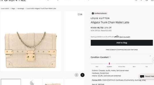 Louis Vuitton Alligator Trunk Chain Wallet Brilliant Green - Handbags - Jawns on Fire Sneakers & Shoes