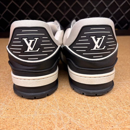 Louis Vuitton Black White Trainer (Men 10.5) Used - Sneakers - Jawns on Fire Sneakers & Shoes