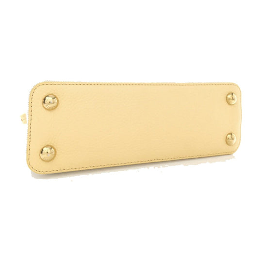 Louis Vuitton Capucine BB Canvas Top Handle Plume Yellow Bag - Handbags - Jawns on Fire Sneakers & Shoes