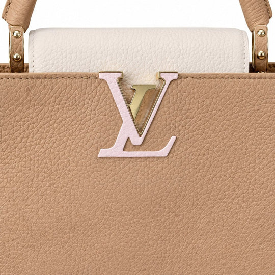Louis Vuitton Capucine BB Leather Two-Tone Handbag - Handbags - Jawns on Fire Sneakers & Shoes