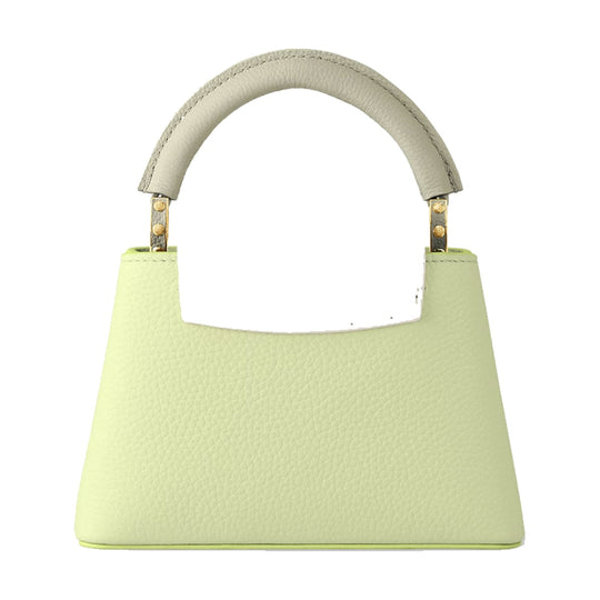 Louis Vuitton Capucine Mini Taurillon Leather Top Handle Green Bag - M22916 - Handbags - Jawns on Fire Sneakers &amp; Shoes