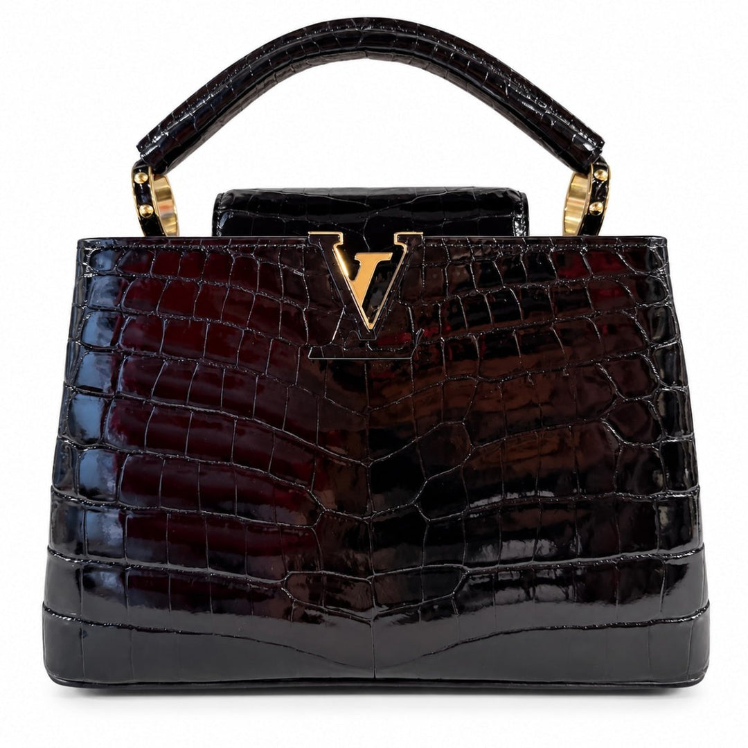 Louis Vuitton Capucines BB Black Crocodile - Handbags - Jawns on Fire Sneakers &amp; Shoes