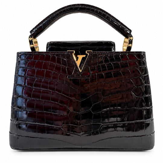 Louis Vuitton Capucines BB Black Crocodile - Handbags - Jawns on Fire Sneakers &amp; Shoes