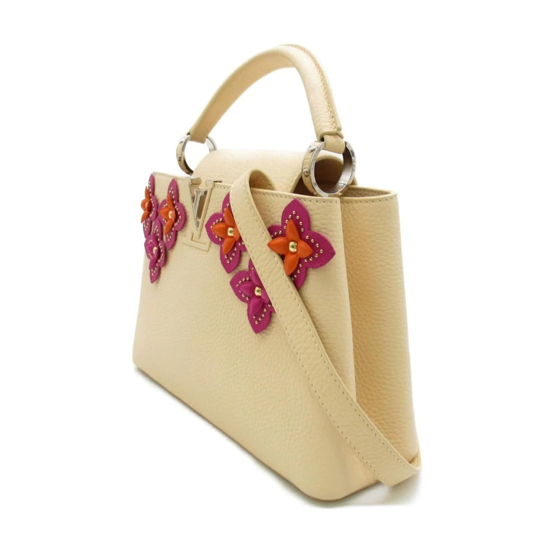 Louis Vuitton Capucines BB Flower Tinsel Handbag M53661 - Handbags - Jawns on Fire Sneakers &amp; Shoes