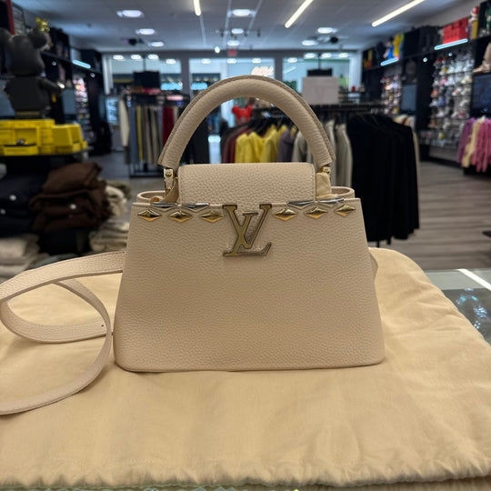 Louis Vuitton Capucines BB Leather Mini Handbag - Handbags - Jawns on Fire Sneakers & Shoes