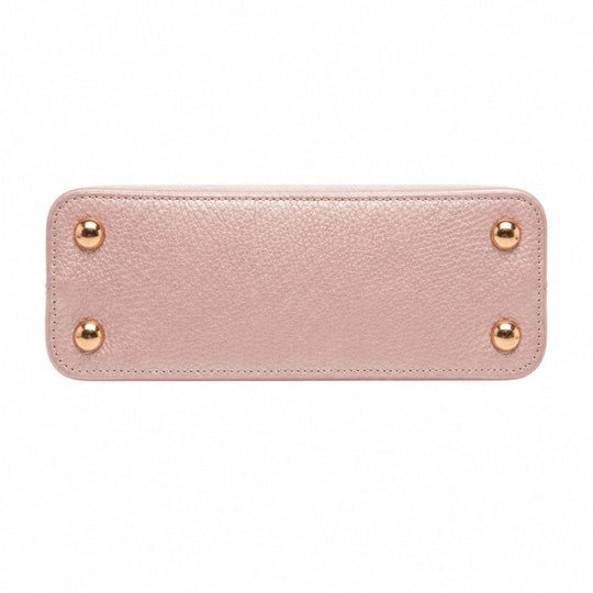 Louis Vuitton Capucines BB Metallic Magnolia Taurillon Leather Top Handle Bag - Handbags - Jawns on Fire Sneakers & Shoes