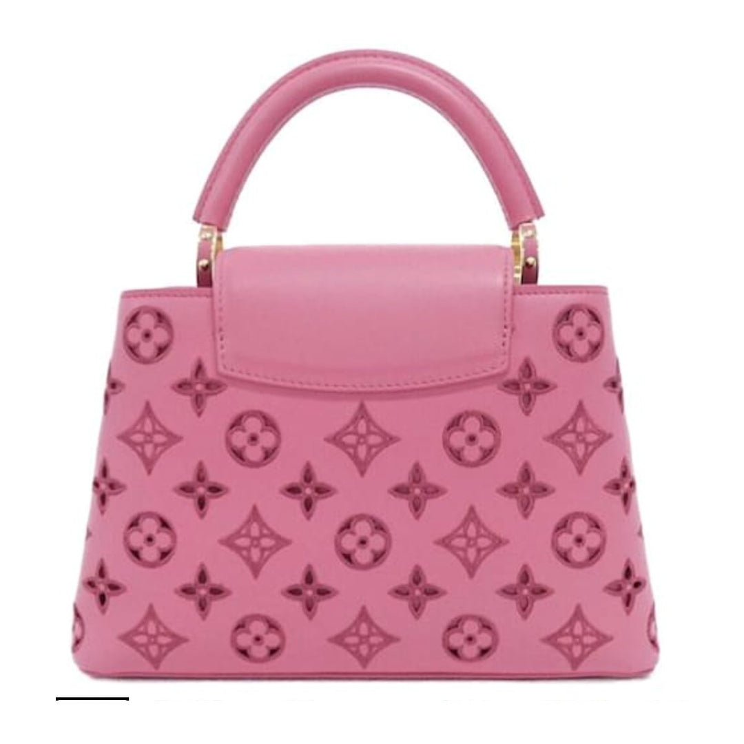 Louis Vuitton Capucines BB Pink Broderie Leather Monogram - Limited Edition - Handbags - Jawns on Fire Sneakers &amp; Shoes