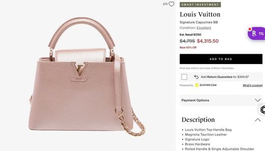Louis Vuitton Capucines BB Pink Metallic Taurillon Leather Top Handle Bag - Handbags - Jawns on Fire Sneakers & Shoes
