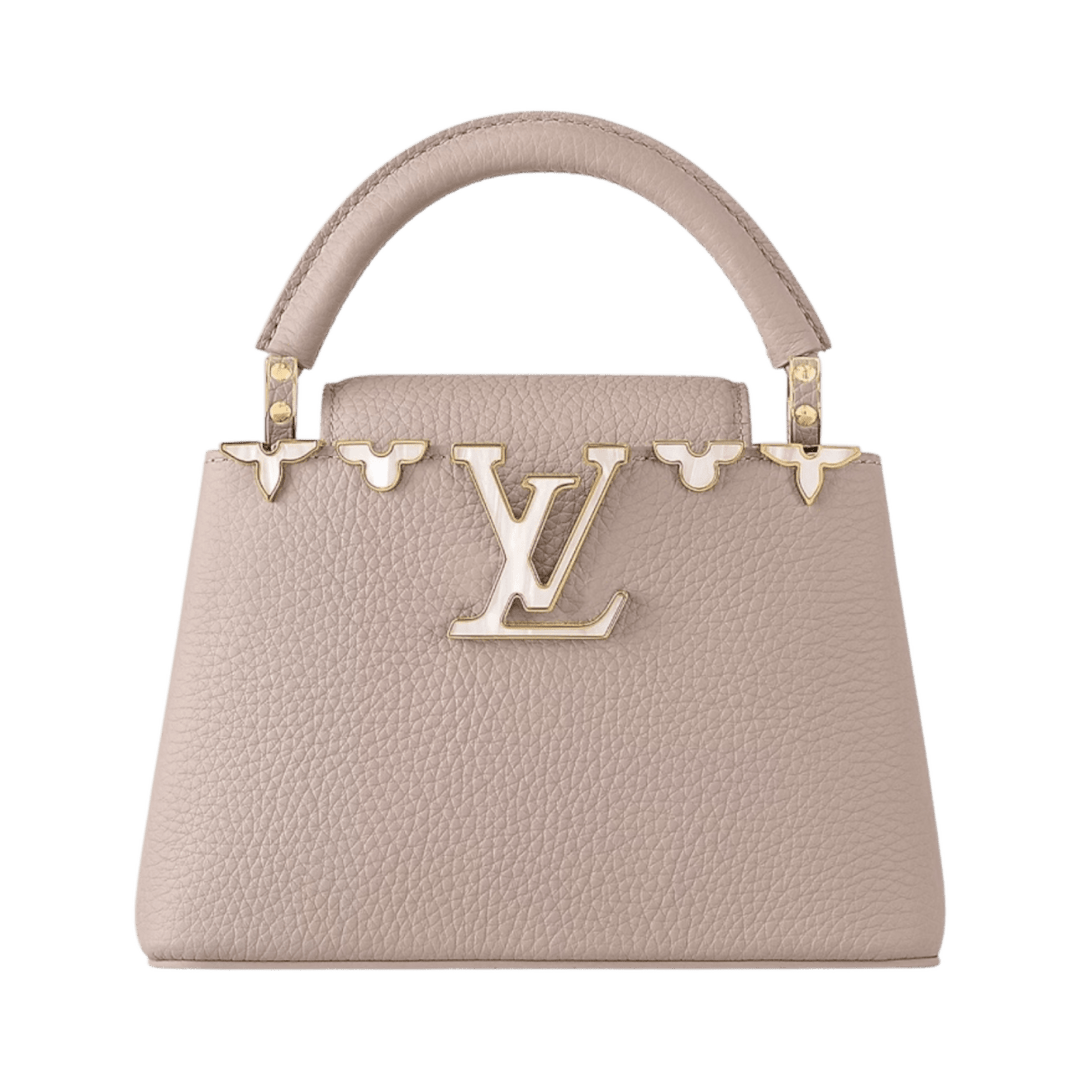 Louis Vuitton Capucines Mini Flower Bag Galet - Handbags - Jawns on Fire Sneakers & Shoes