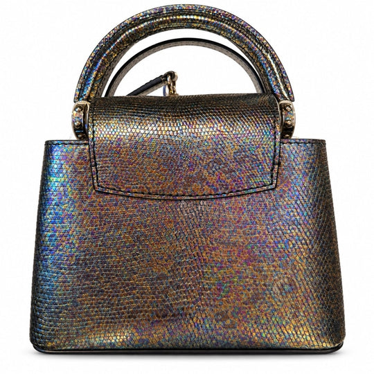 Louis Vuitton Capucines Mini Metallic Multicolor Lizard - Handbags - Jawns on Fire Sneakers &amp; Shoes