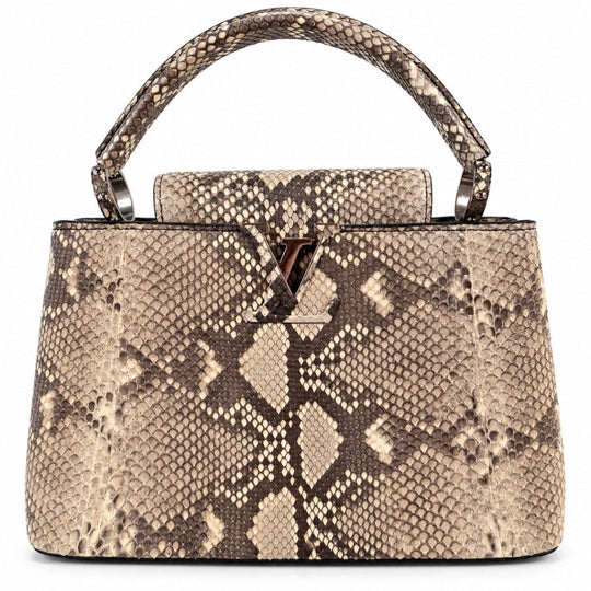 Louis Vuitton Capucines MM Natural Python - Handbags - Jawns on Fire Sneakers &amp; Shoes