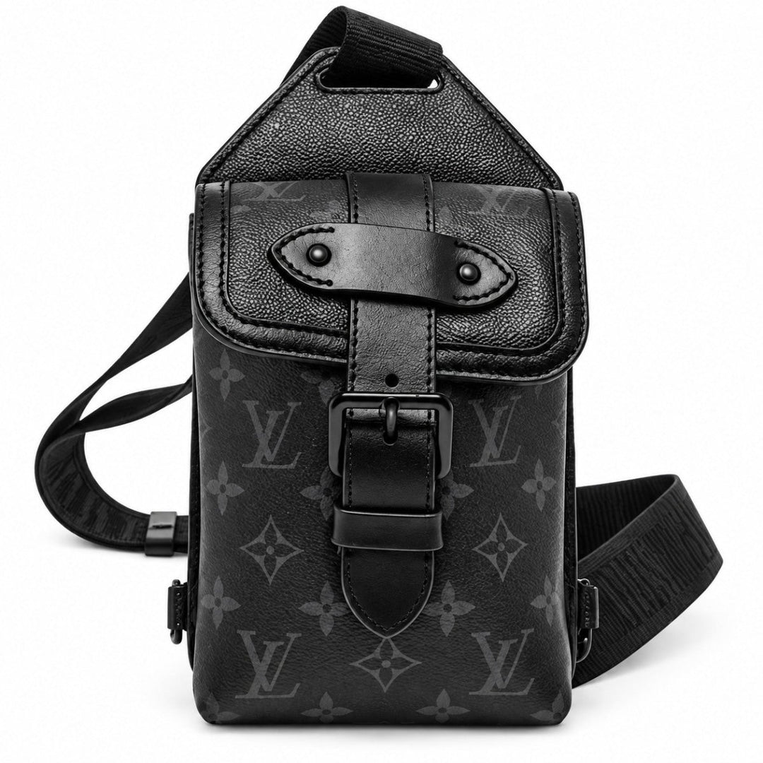 Louis Vuitton Christopher Wearable Wallet Monogram Eclipse - Handbags - Jawns on Fire Sneakers &amp; Shoes