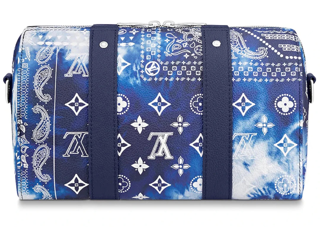 Louis Vuitton City Keepall Bandana Monogram Blue - Handbags - Jawns on Fire Sneakers &amp; Shoes
