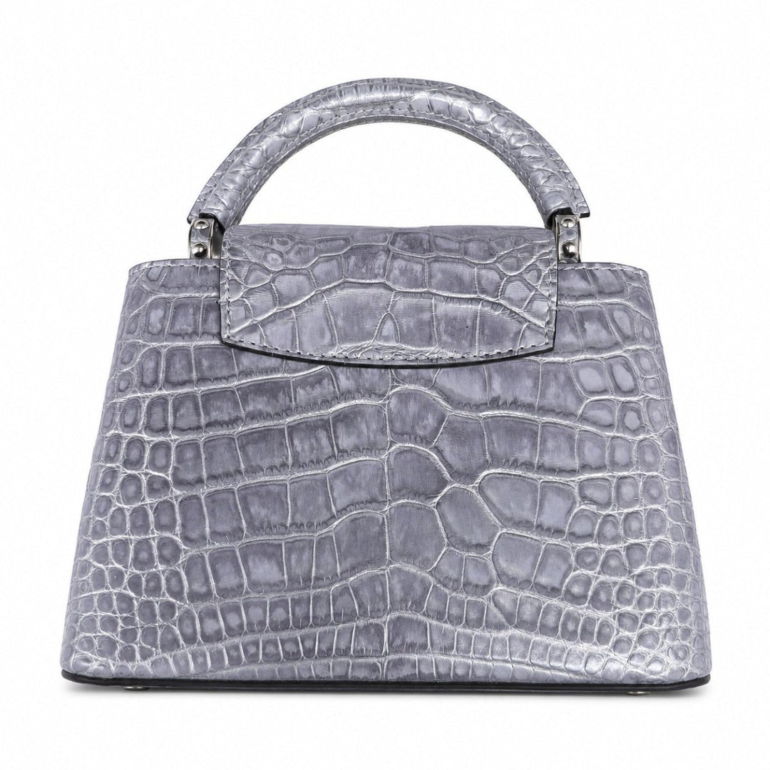 Louis Vuitton Crocodile Capucines BB Silver - Handbags - Jawns on Fire Sneakers & Shoes