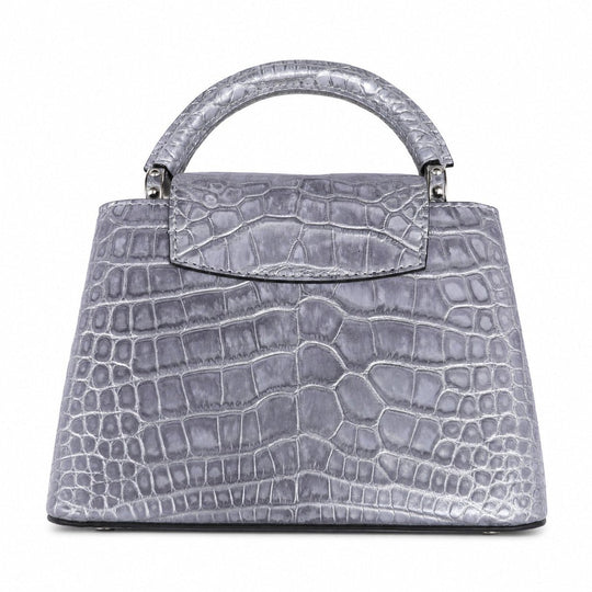 Louis Vuitton Crocodile Capucines BB Silver - Handbags - Jawns on Fire Sneakers & Shoes