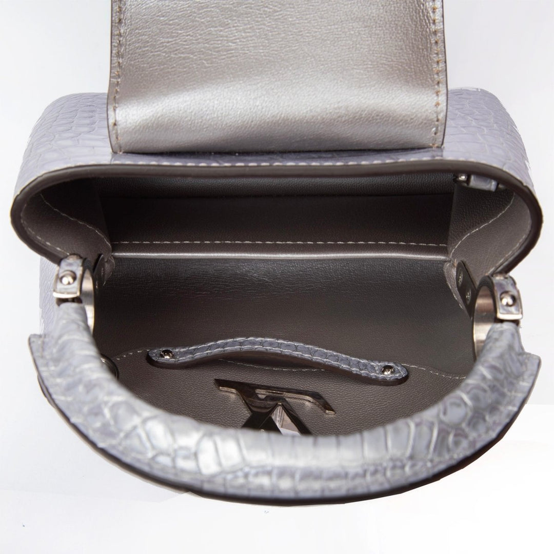 Louis Vuitton Crocodile Capucines BB Silver - Handbags - Jawns on Fire Sneakers &amp; Shoes