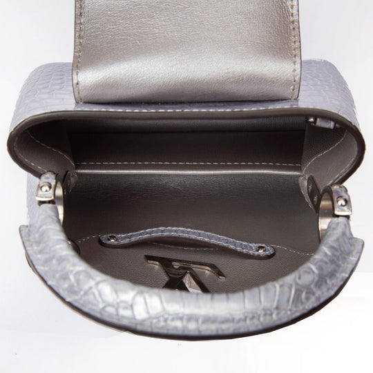 Louis Vuitton Crocodile Capucines BB Silver - Handbags - Jawns on Fire Sneakers &amp; Shoes