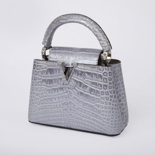 Louis Vuitton Crocodile Capucines BB Silver - Handbags - Jawns on Fire Sneakers &amp; Shoes