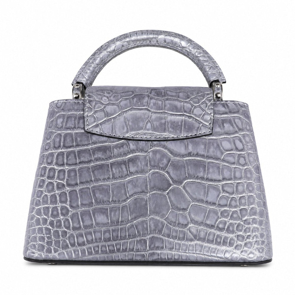 Louis Vuitton Crocodile Capucines BB Silver - Handbags - Jawns on Fire Sneakers & Shoes