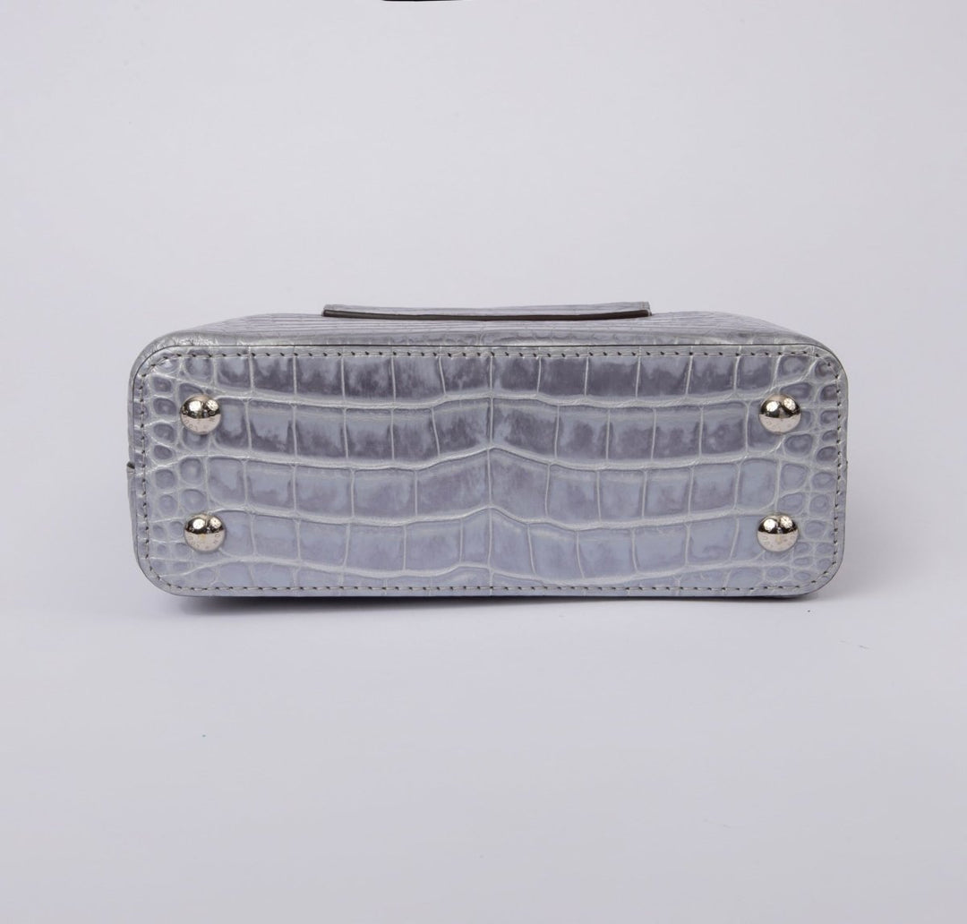 Louis Vuitton Crocodile Capucines BB Silver - Handbags - Jawns on Fire Sneakers &amp; Shoes