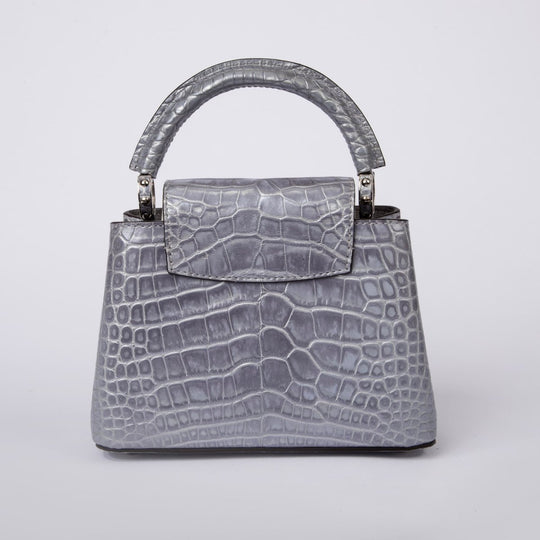 Louis Vuitton Crocodile Capucines BB Silver - Handbags - Jawns on Fire Sneakers &amp; Shoes