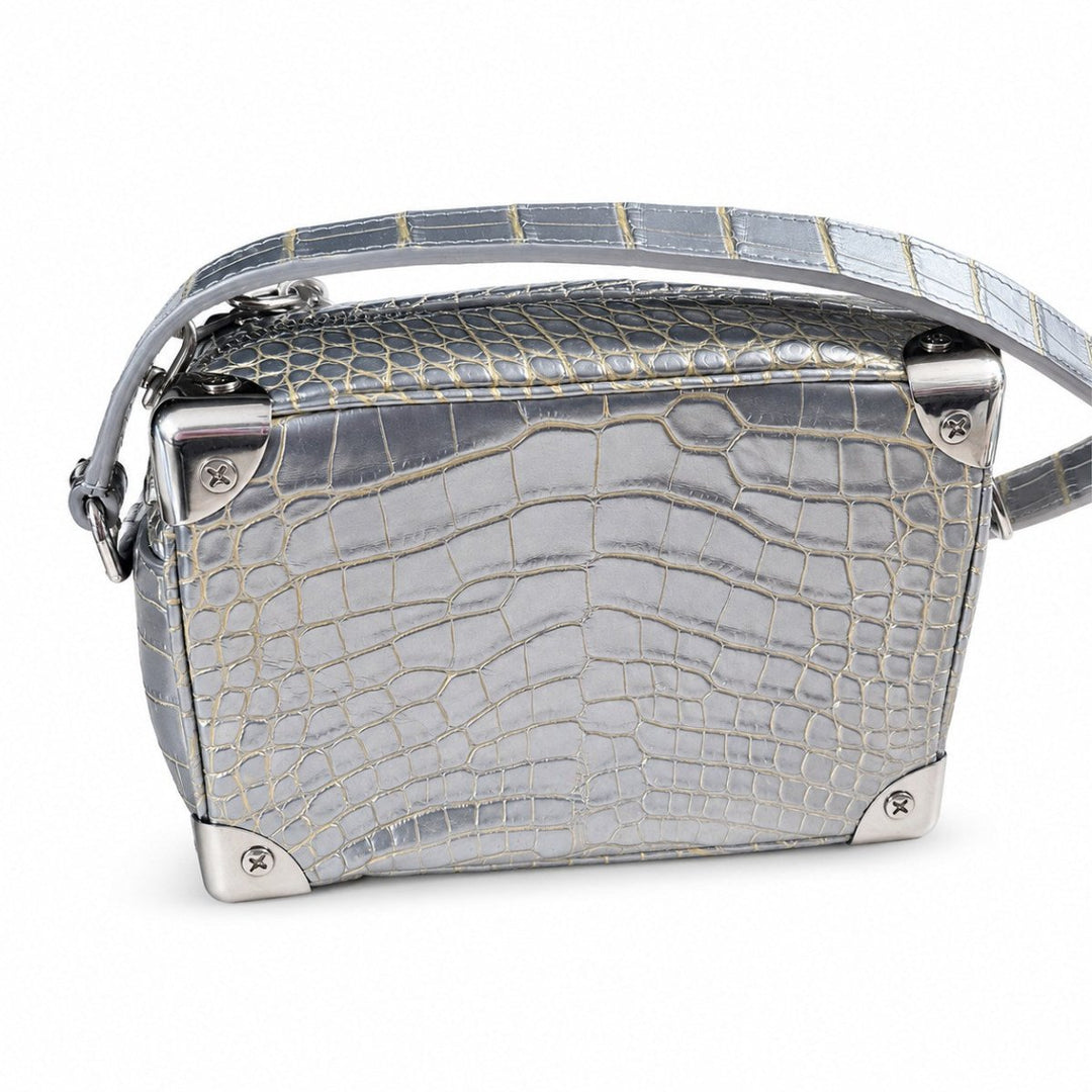 Louis Vuitton Crocodile Leather Shoulder Bag Soft Trunk Bronze - Handbags - Jawns on Fire Sneakers & Shoes