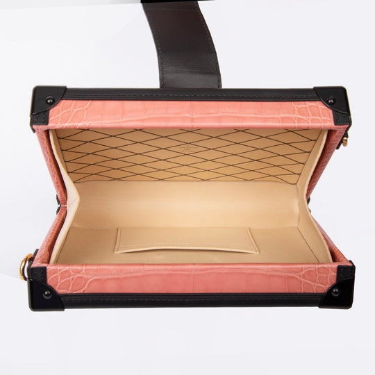 Louis Vuitton Crocodile Petite Malle Coral Pink N94243 - Handbags - Jawns on Fire Sneakers &amp; Shoes