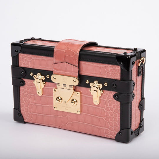 Louis Vuitton Crocodile Petite Malle Coral Pink N94243 - Handbags - Jawns on Fire Sneakers &amp; Shoes