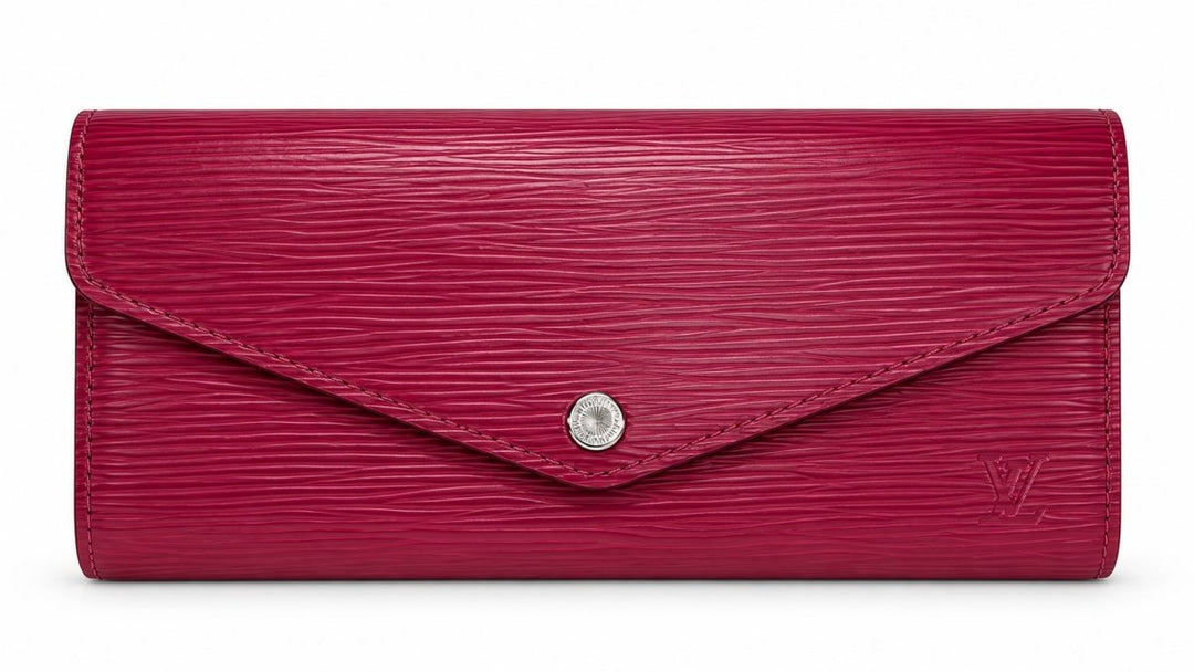 Louis Vuitton Epi Magenta Long Wallet - Handbags - Jawns on Fire Sneakers &amp; Shoes
