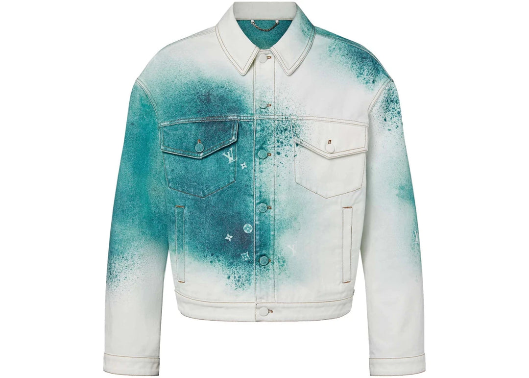 Louis Vuitton LV Spray Denim Jacket Multicolor EU 56 - Clothing - Mens - Jawns on Fire Sneakers & Shoes