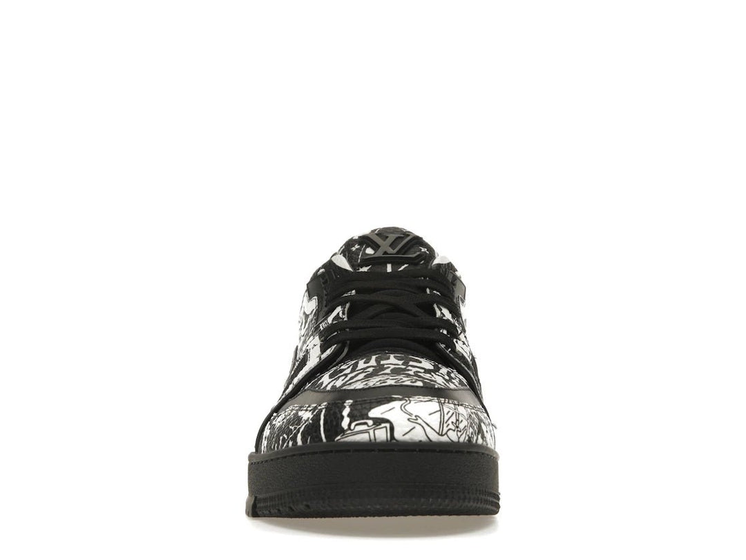 Louis Vuitton LV Trainer Comic Motifs Black White (SS23) - Sneakers - Jawns on Fire Sneakers & Shoes