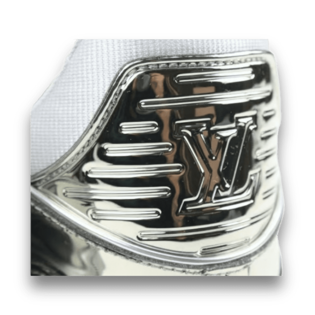 Louis Vuitton LV Trainer 'Silver Mirror" - Sneakers - Jawns on Fire Sneakers & Shoes